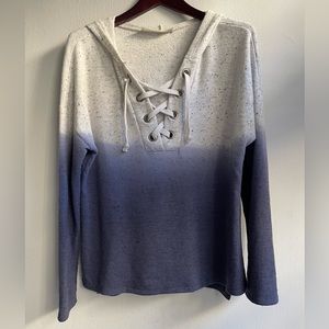 Vintage Havana lace up hoodie